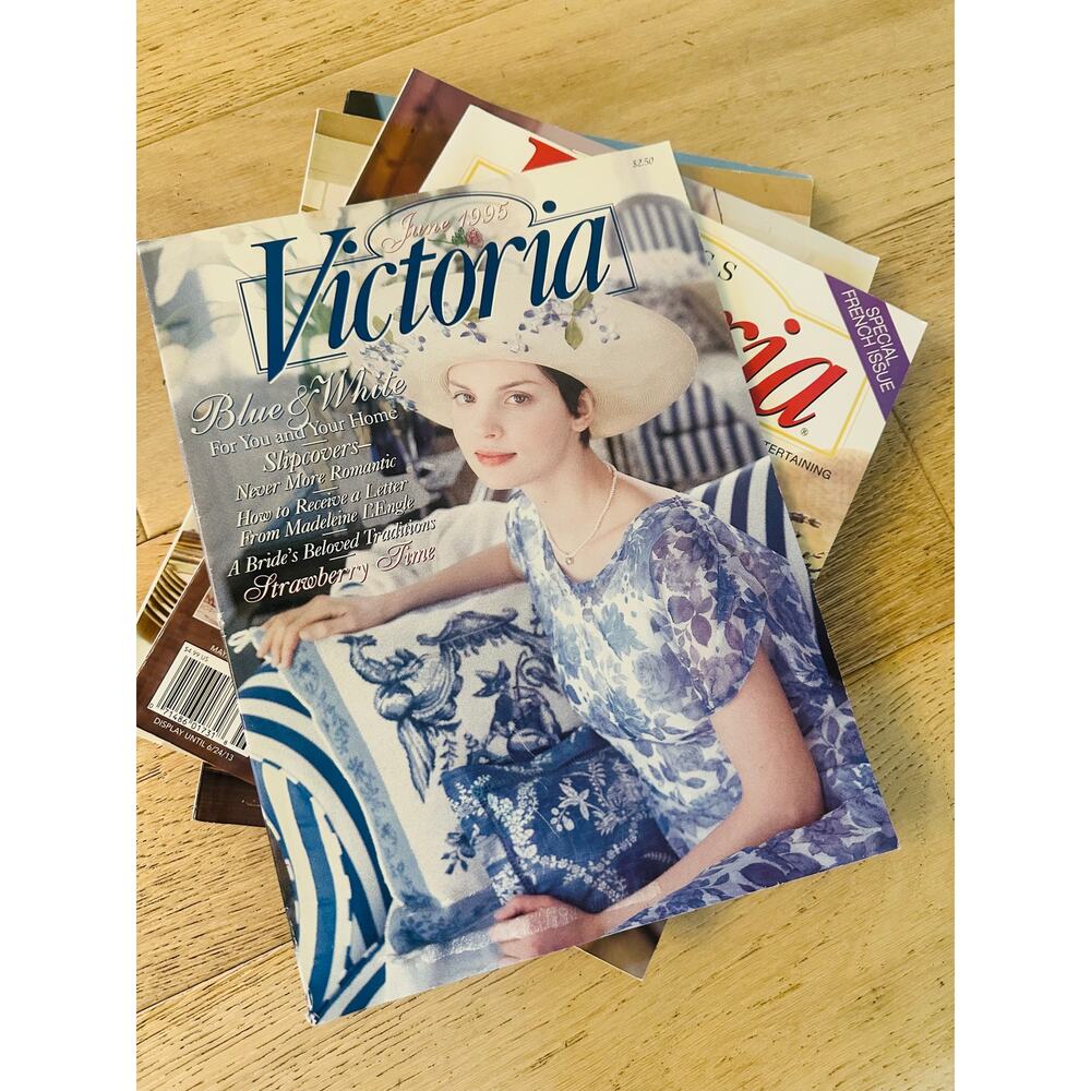 Lot of 8 Victorian Bliss Magazine Years 95,96,97,99,2000 & 2013 Inspiration